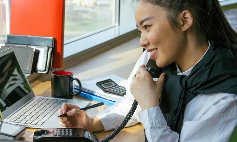 business phone customer assistance