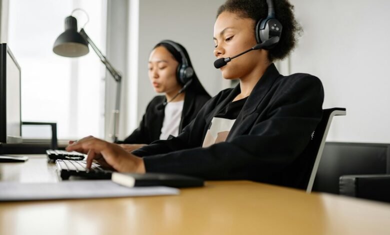 support line customer help