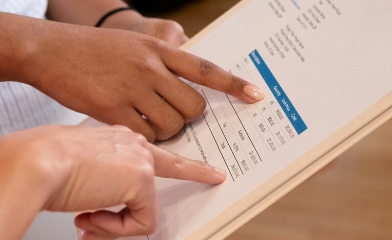 numerical intake record entries